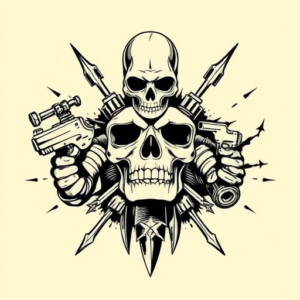 Masculine Fallout Tattoo