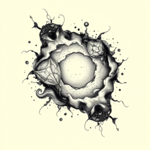 Masculine Galaxy Tattoo