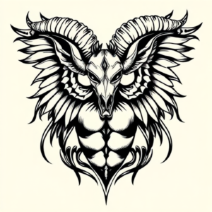 Masculine Hades Tattoo