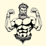 Masculine Hercules Tattoo