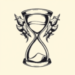 Masculine Hourglass Tattoo