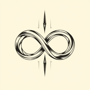 Masculine Infinity Tattoo