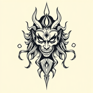 Masculine Kali Tattoo