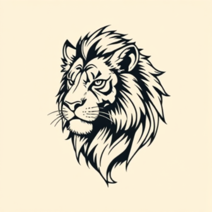 Masculine Leo Tattoo