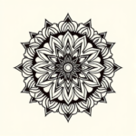 Masculine Mandala Tattoo