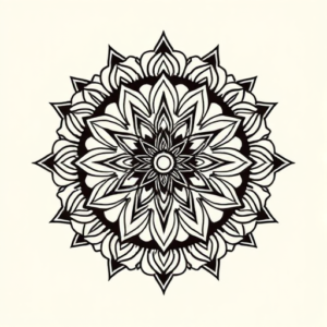 Masculine Mandala Tattoo