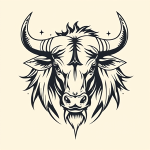 Masculine Taurus Tattoo