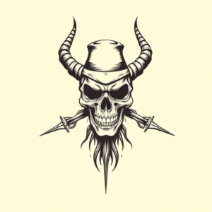 Masculine Voodoo Tattoo