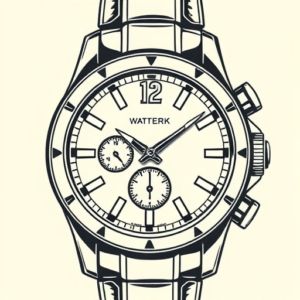 Masculine Watch Tattoo