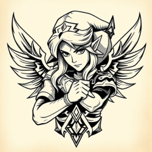 Masculine Zelda Tattoo