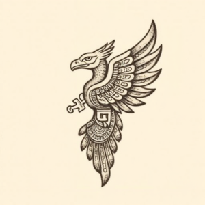 Mayan Icarus Tattoo