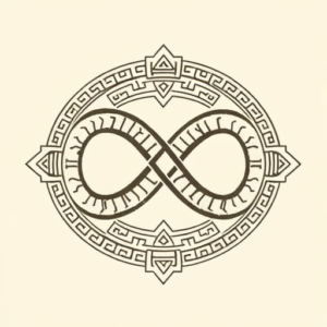 Mayan Infinity Tattoo