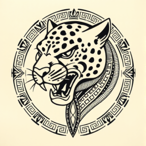 Mayan Panther Tattoo