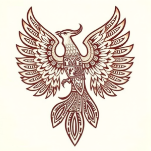 Mayan Phoenix Tattoo