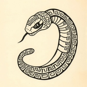 Mayan Snake Tattoo