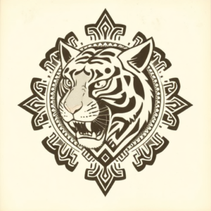 Mayan Tiger Tattoo