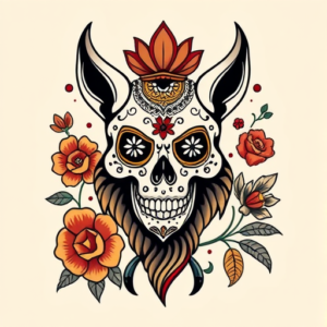 Mexican Animal Tattoo