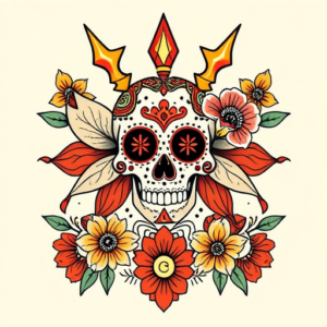 Mexican Aquarius Tattoo