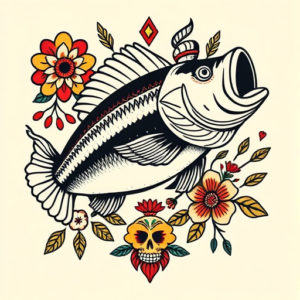 Mexican Bass Tattoo