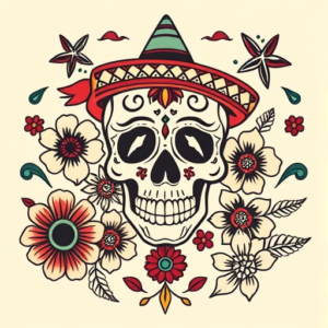 Mexican Beach Tattoo