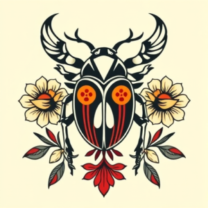 Mexican Beetle Tattoo