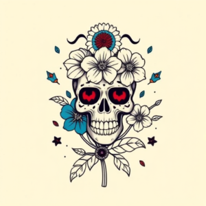 Mexican Bluebonnet Tattoo