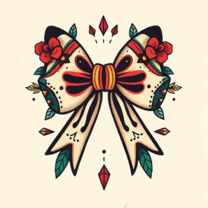 Mexican Bow Tattoo