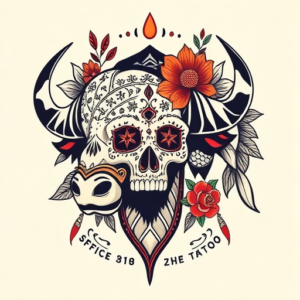 Mexican Buffalo Tattoo