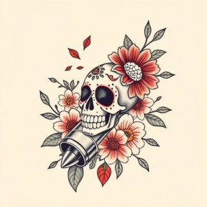 Mexican Bullet Tattoo