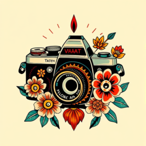 Mexican Camera Tattoo