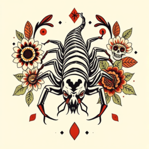 Mexican Centipede Tattoo