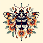 Mexican Cicada Tattoo