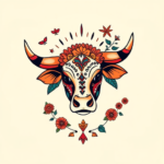 Mexican Cow Tattoo