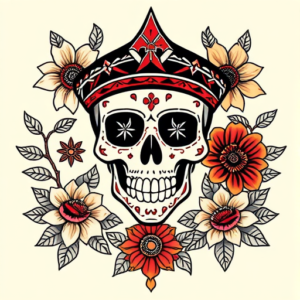 Mexican Crusader Tattoo