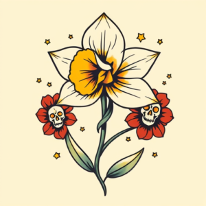 Mexican Daffodil Tattoo