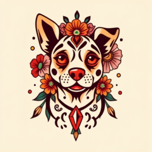 Mexican Dog Tattoo
