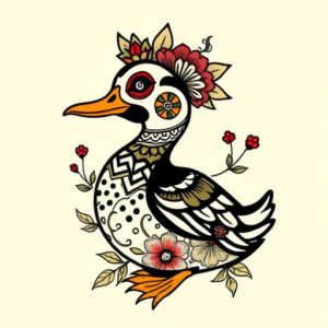 Mexican Duck Tattoo