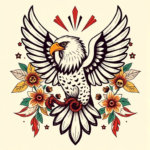 Mexican Eagle Tattoo