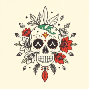 Mexican Earth Tattoo