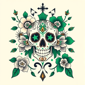 Mexican Emerald Tattoo