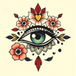 Mexican Eye Tattoo