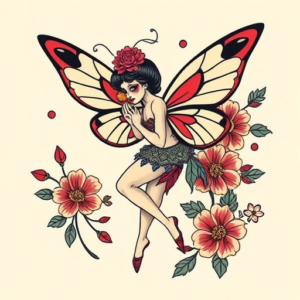 Mexican Fairy Tattoo