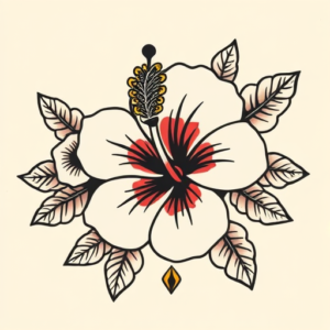 Mexican Hibiscus Tattoo