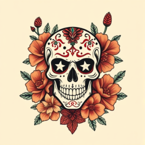 Mexican Horror Tattoo