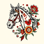 Mexican Horse Tattoo