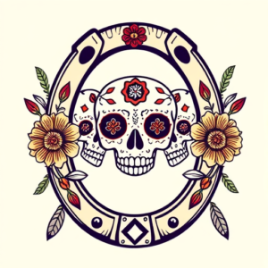 Mexican Horseshoe Tattoo