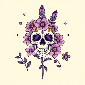 Mexican Lavender Tattoo