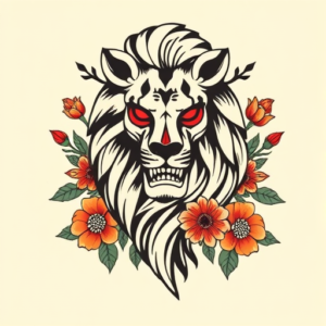 Mexican Lioness Tattoo