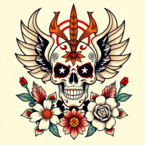 Mexican Lucifer Tattoo