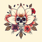 Mexican Magnolia Tattoo